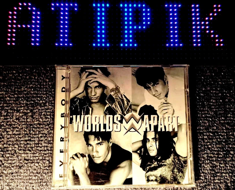 🎸 Worlds Apart - Everybody : CD de 30 ans import UK 🔥